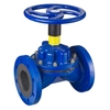 Membraanafsluiter Serie: A Type: 3030RL Nodulair gietijzer Rubber gevoerd Flens PN10/16